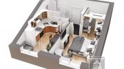3D Планировка квартиры